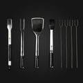 BBQ Tool Set 8-pc