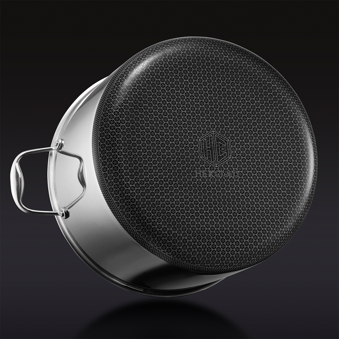 Hybrid Stock Pot with Lid 12-Qt