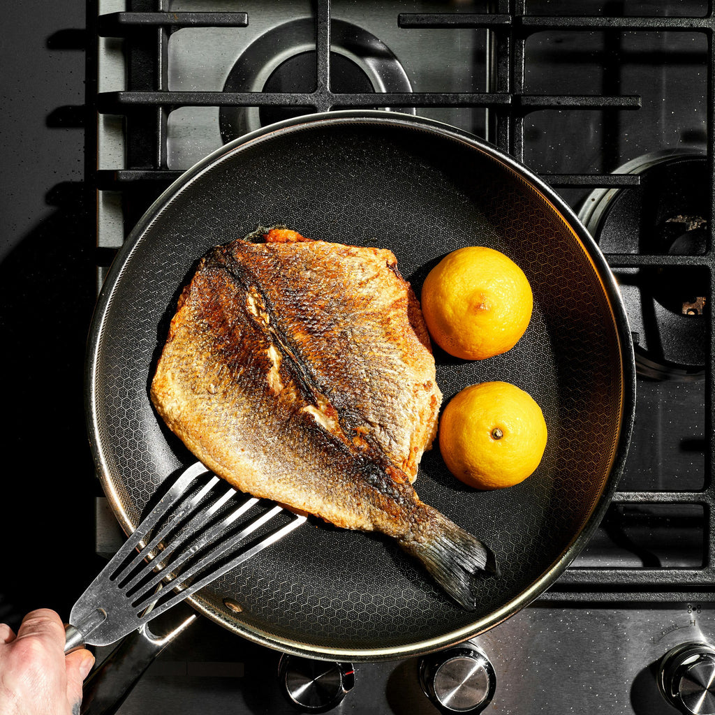 Hybrid Fry Pan with Lid 12"