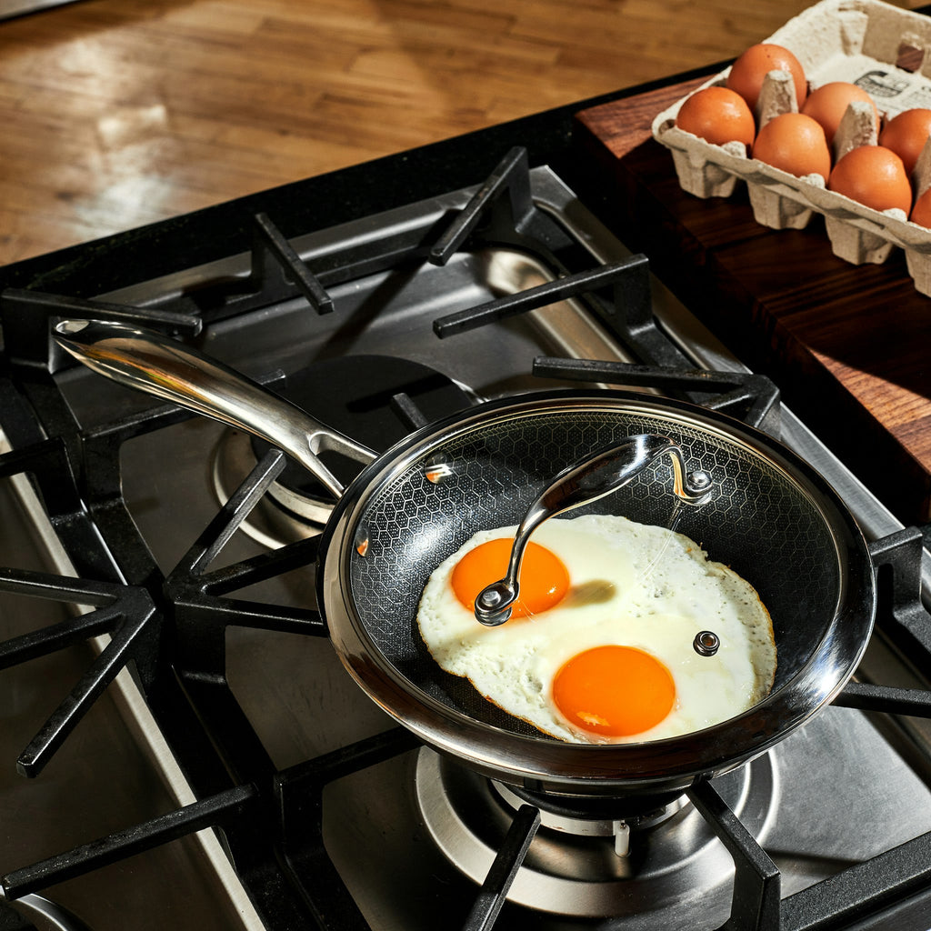 Hybrid Fry Pan with Lid 8"