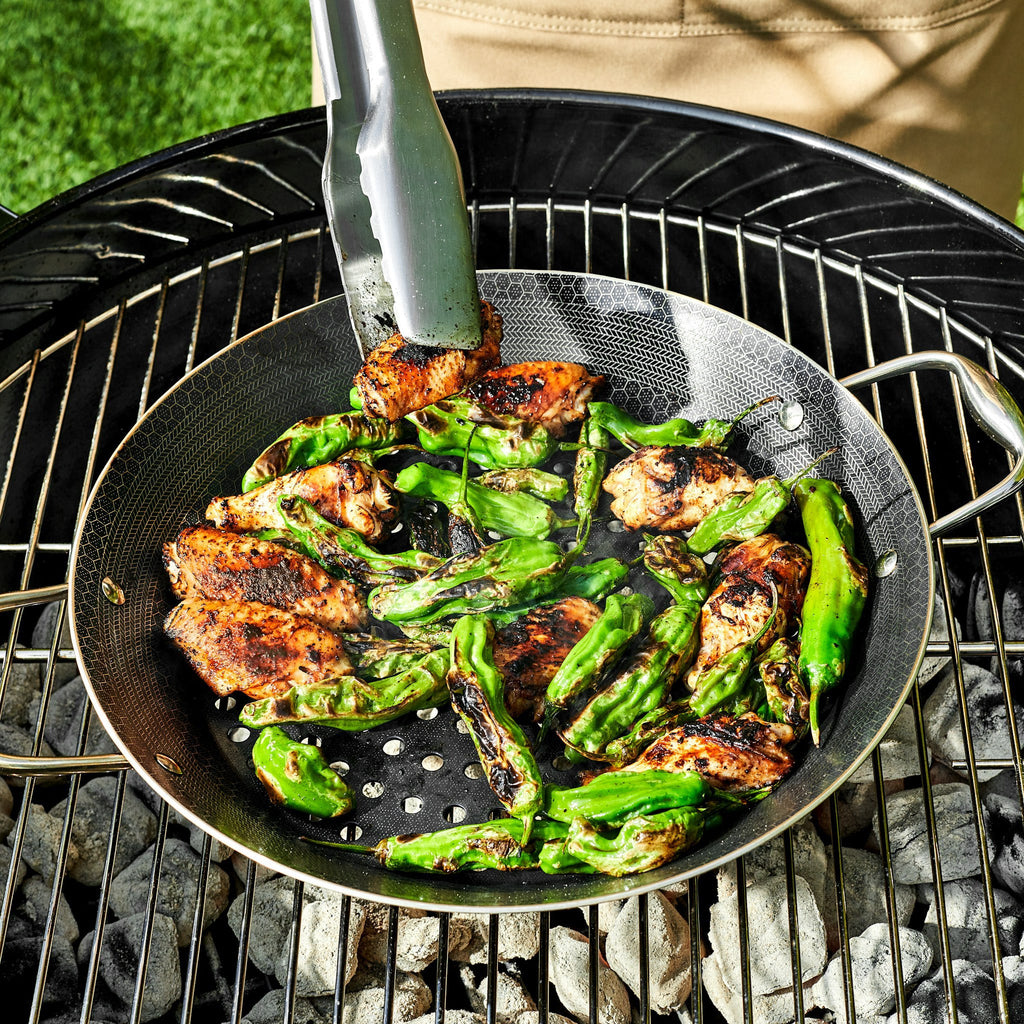 Hybrid BBQ Grill Pan 12"