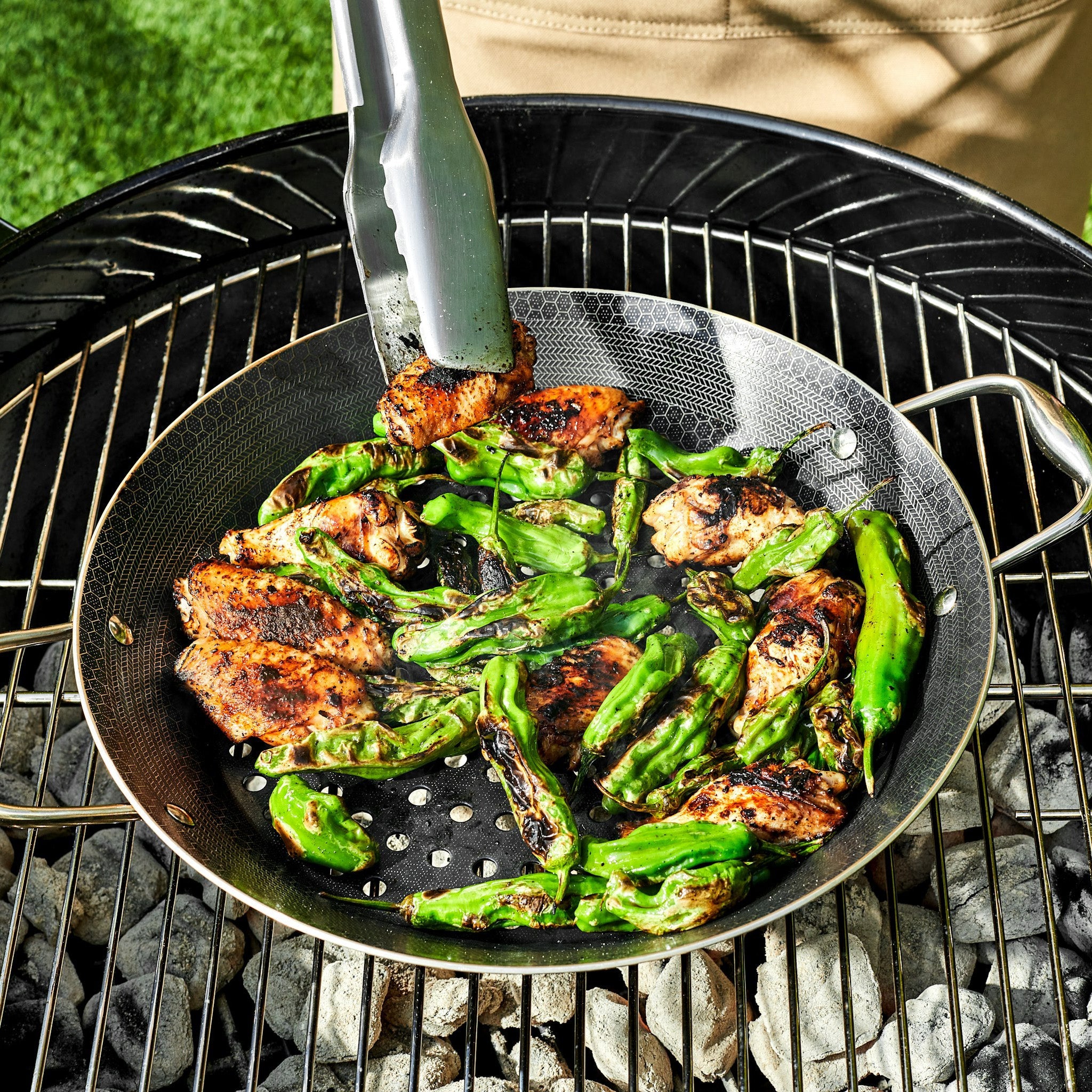 Hybrid BBQ Grill Pan 12"