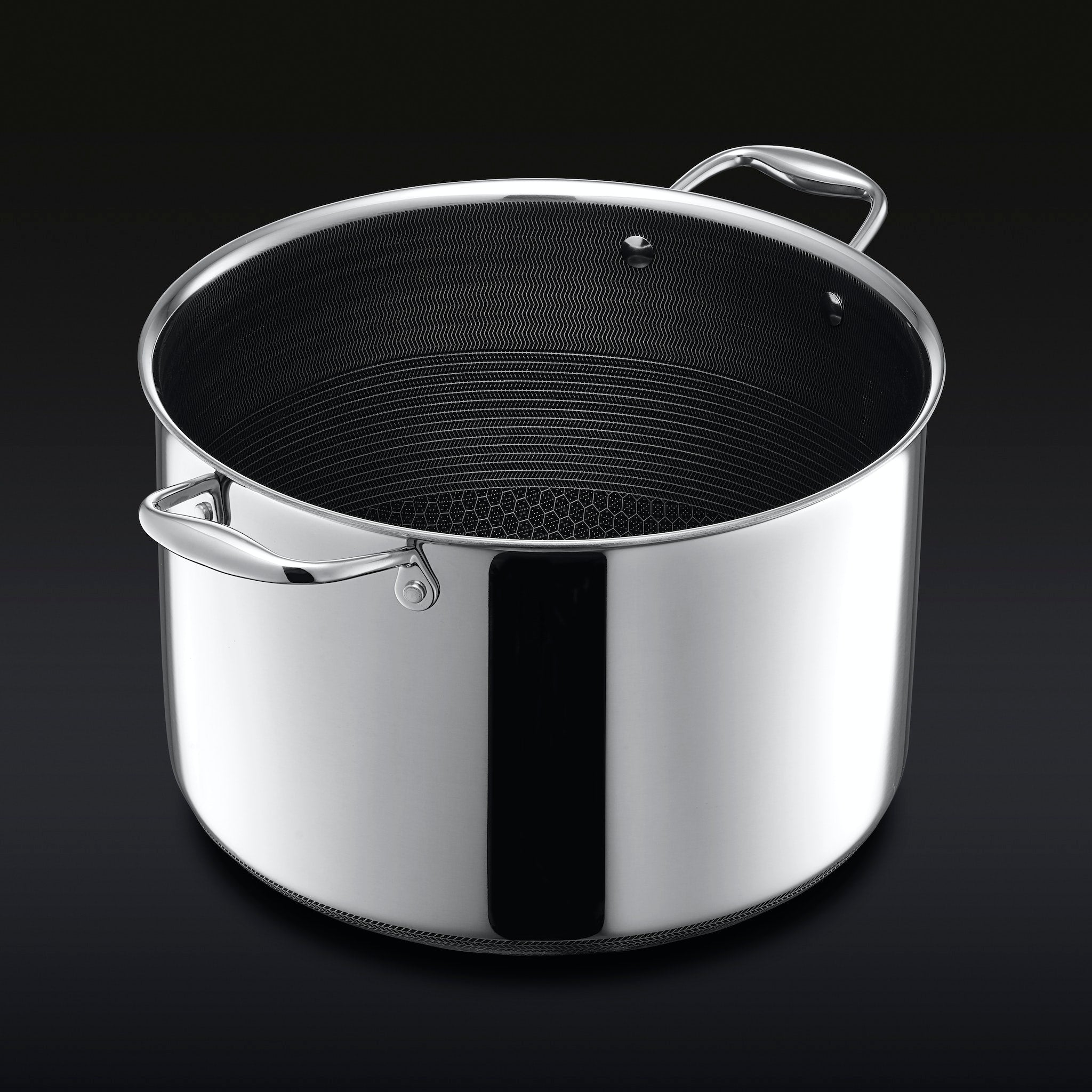 Hybrid Stock Pot with Lid 10-Qt
