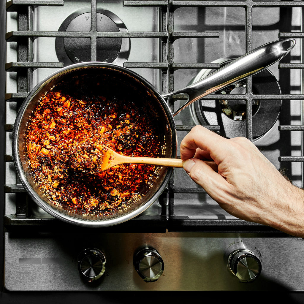 Hybrid Saucepan With Lid 3-Qt