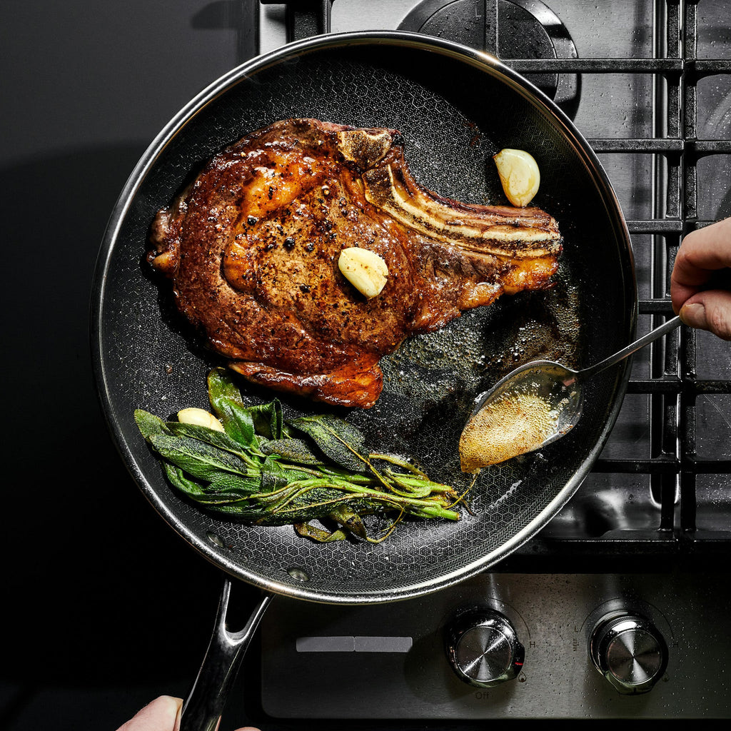 Hybrid Fry Pan Set with Lids 6pc