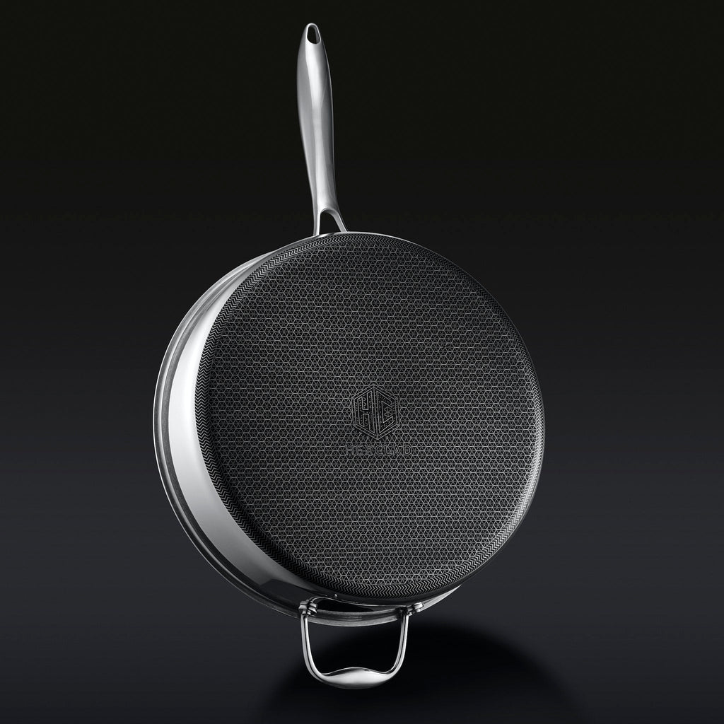 Hybrid Deep Sauté Pan with Lid 5.5-Qt