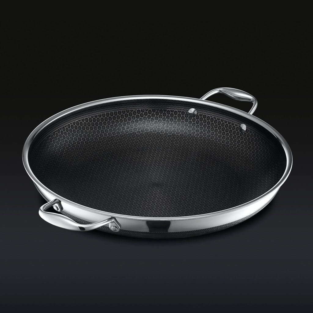 Hybrid Fry Pan with Lid 14"