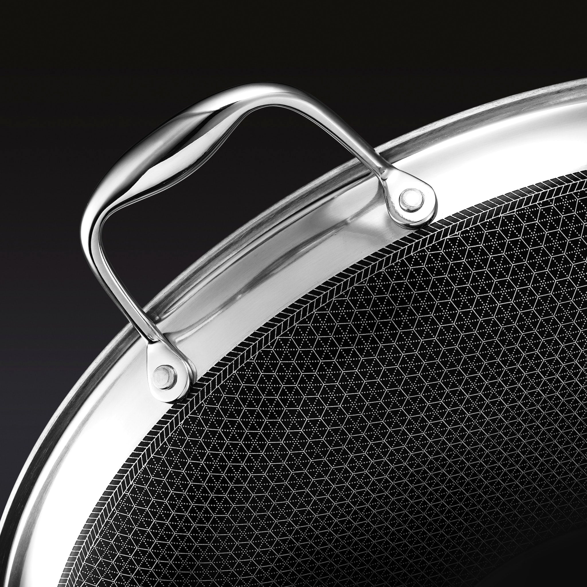 Hybrid Fry Pan with Lid 14"