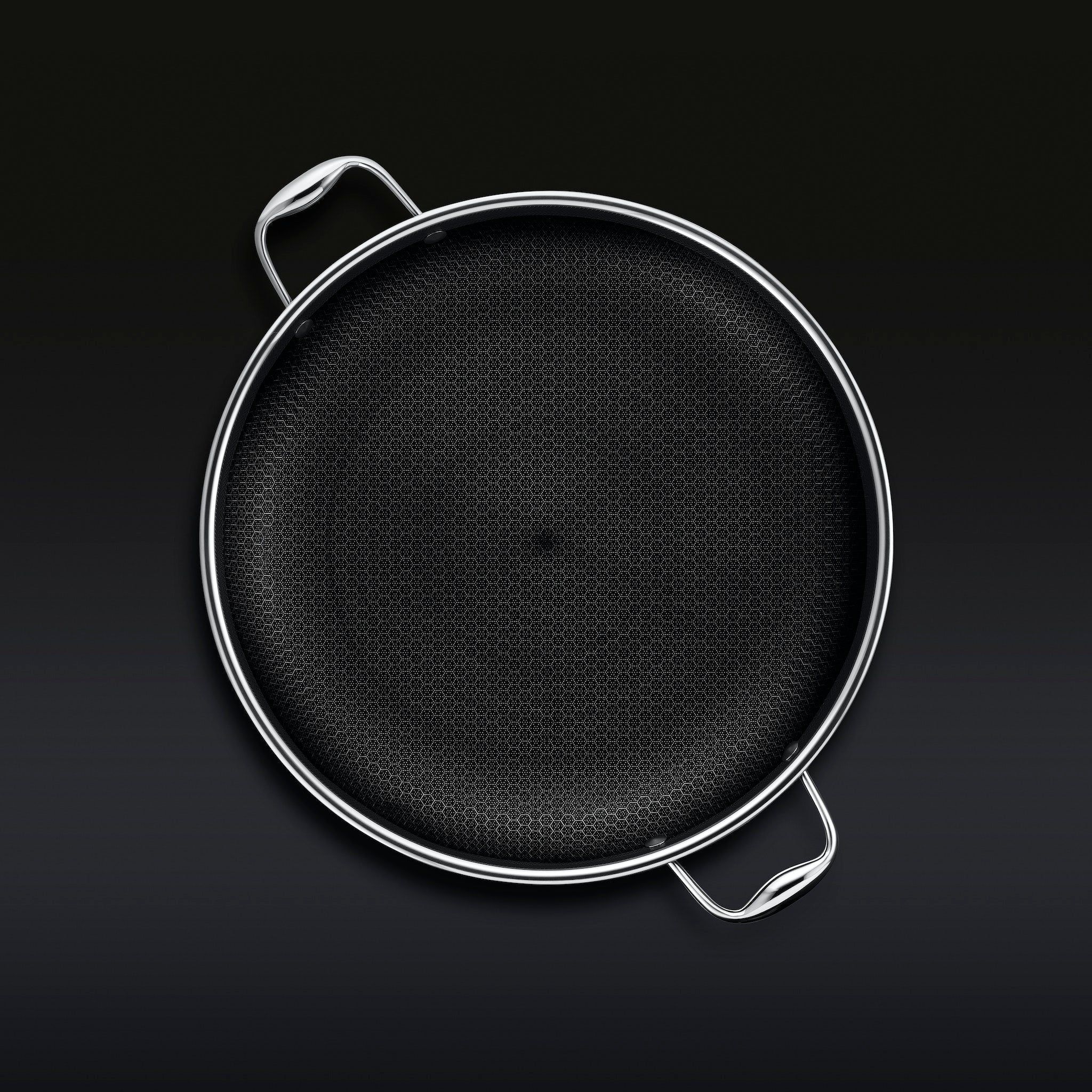 Hybrid Fry Pan with Lid 14"