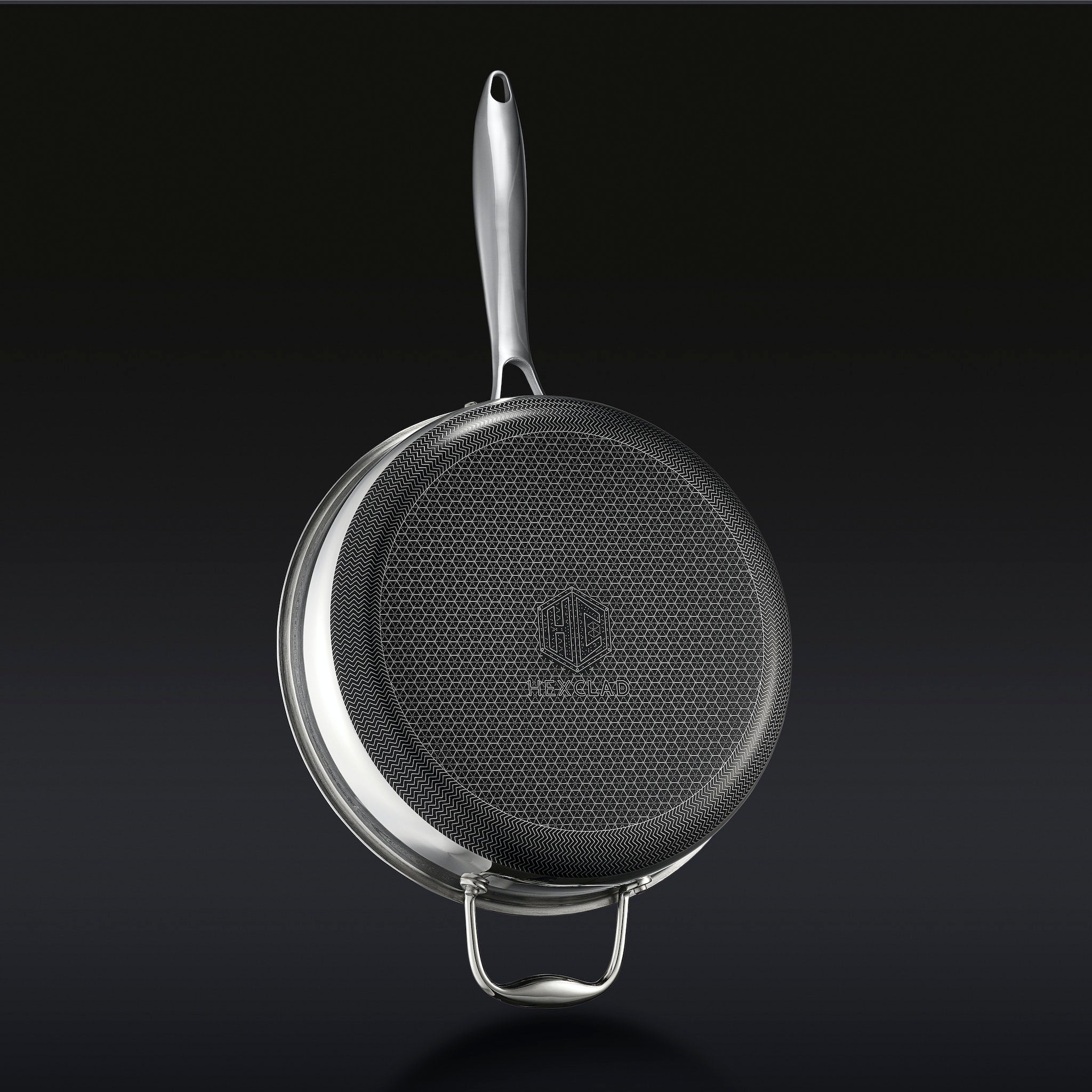 Hybrid Deep Sauté Pan with Lid 3.3-Qt