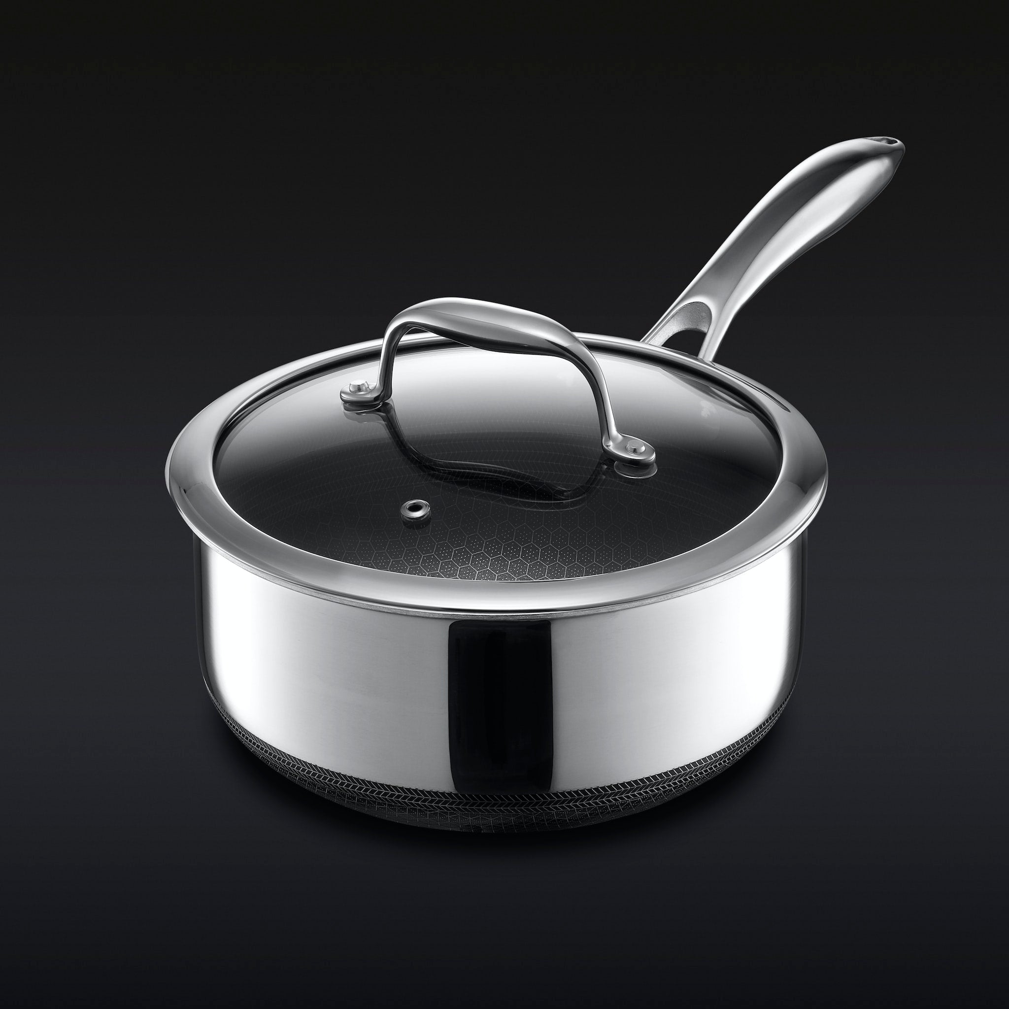 Hybrid Saucepan With Lid 3-Qt