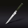 Damascus Steel Boning & Fillet Knife 6" (Green)
