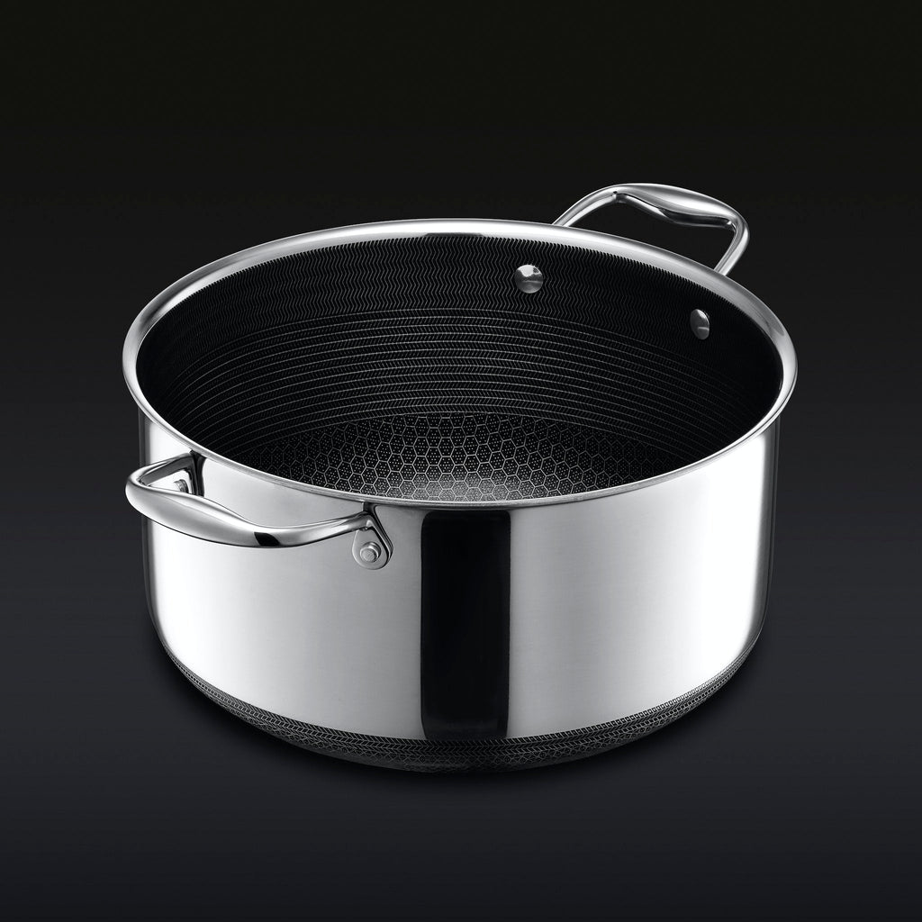 Hybrid Stock Pot With Lid 8-Qt