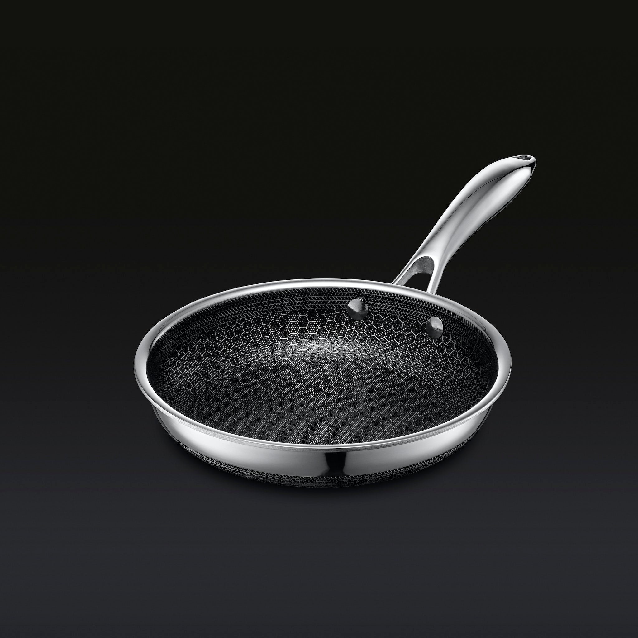 Hybrid Fry Pan with Lid 8"