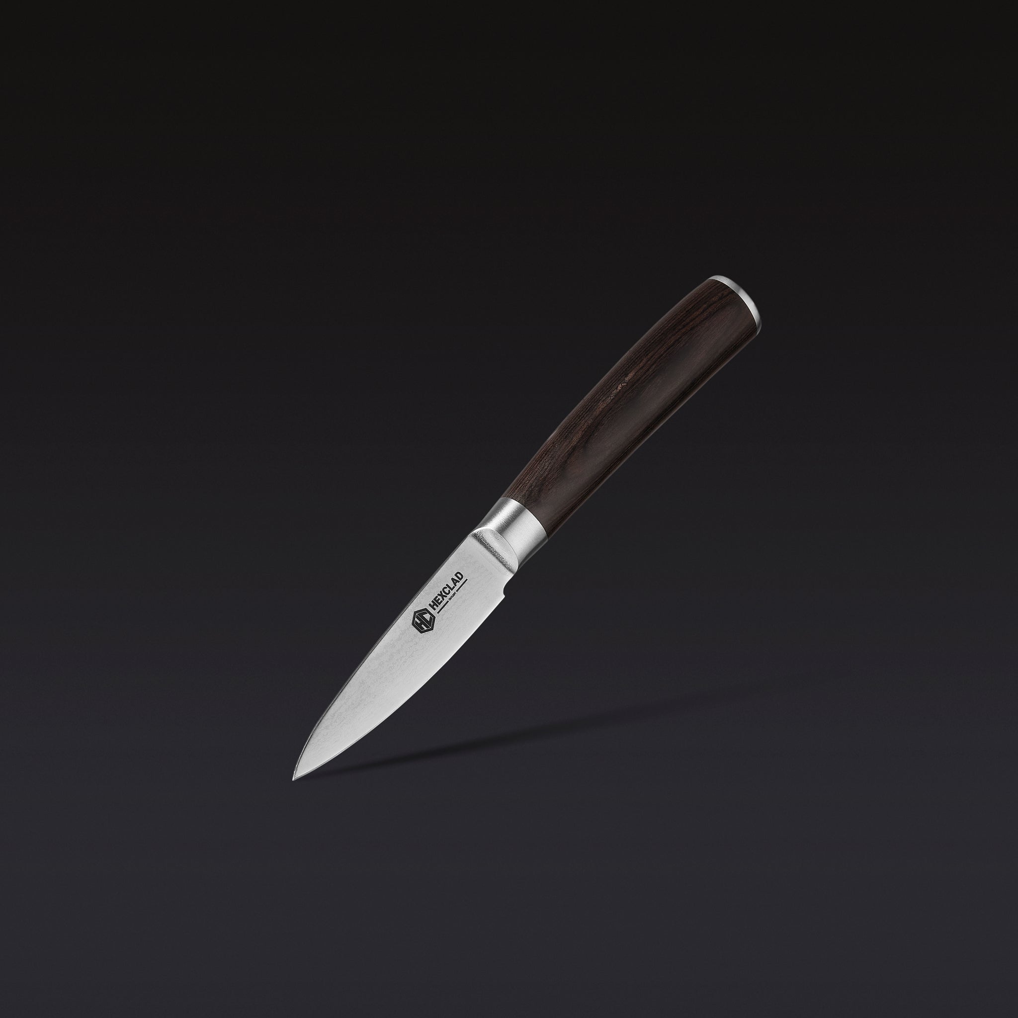 Damascus Steel Paring Knife 3.5" (Espresso)