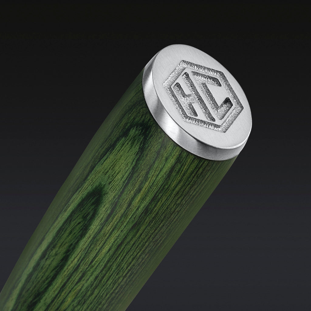 Damascus Steel Paring Knife 3.5" (Green)