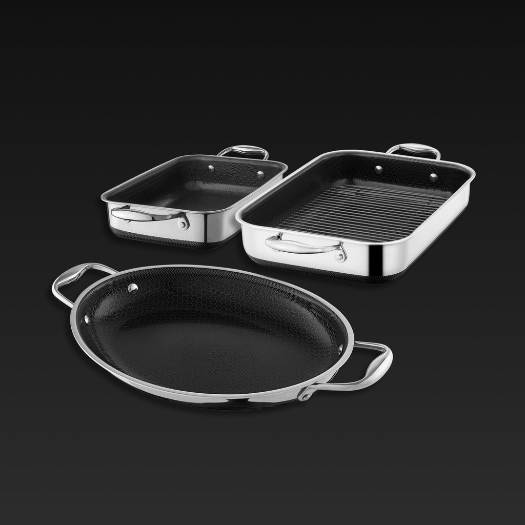 Hybrid Roasting Pan Set 4-pc